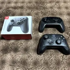 ニンテンドーSwitchプロコン　、ジャンク2個セット