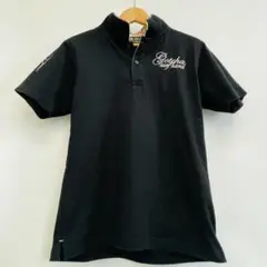 【GOTCHA GOLF】Mサイズ　半袖Tシャツ　ロゴ入り　襟・ロゴ花柄