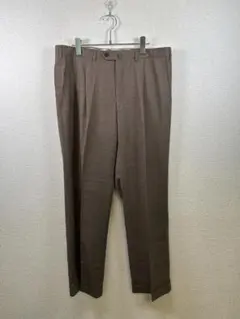 Ermenegildo Zegna Couture ウールスラックス 52R 茶のサムネイル