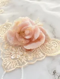 レア共生 ⚜️マカバスター⚜️ ローズクォーツ　ゴールデンヒーラー ファイヤー レア共生 ⚜️マカバスター⚜️ ローズクォーツ ゴールデンヒーラー