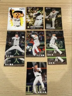 ※2026 Calbee プロ野球 チップス 阪神タイガース 9枚セット