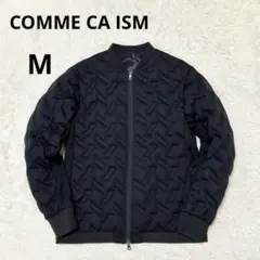美品　COMME CA ISM ダウンブルゾン 立体デザイン Mサイズ ブラック