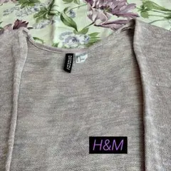 H&M DIVIDED 薄手カーディガン ピンク　Mサイズのサムネイル