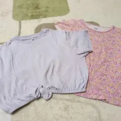 【140cm】UNIQLO＆GU Tシャツ 2枚セットのサムネイル