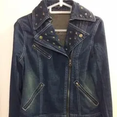 お値下げ！ JAYRO デニム ライダースのサムネイル