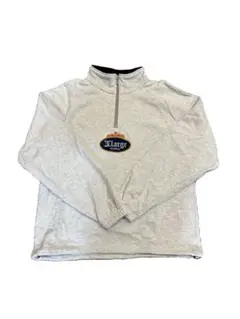 XLARGE メンズクラウンハーフジップスウェット
