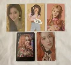 TWICE サナ トレカ5枚セット