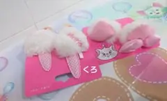 ディズニー❤マリーちゃん❤ヘアピン２セット❤おしゃれキャット♡髪留め♡パッチン①