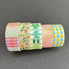 【中古】 カモ井　mt マスキングテープ 5個セット