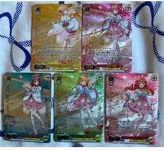 五等分の花嫁　サイン入り　セクシーカード　5枚セット （B）