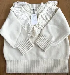 CIAPATIC フリルセーター M (100-120)