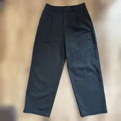 uniqloタックワイドパンツ