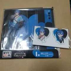 KAITO クリアスタンド　&　クリアバッジセット