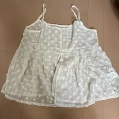 【新品】COEN 花柄刺繍 キャミソール Lサイズ