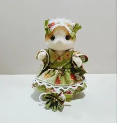 シルバニア　お母さん服　着物風ワンピースセット③