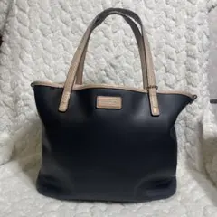 【春先取り】COACH スモールトートバッグ ブラック2WAY 黒 男女兼用