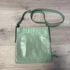 ミントグリーン レザー ショルダーバッグのサムネイル