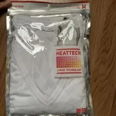 HEATTECH Mサイズ ホワイト Vネック