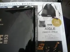 オトナミューズ　11月号 付録　AIGLE 2WAYナップサック