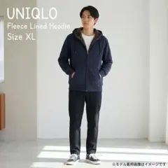 ∞【☆完売モデル☆】ユニクロ ボアスウェットフルジップパーカー 杢 