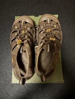 新品】KEEN ストラップサンダル シーニック エイチツー ベージュ 23.0