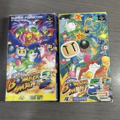 【動作OK】SFC スーパーボンバーマン 3-5セット 2本セット