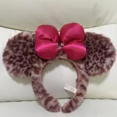 東京ディズニーリゾート ヒョウ柄カチューシャ