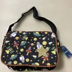 MOMENTUM KIDS 子ども用ショルダーバッグ　宇宙柄　キッズ　バッグ