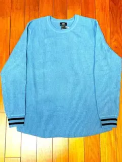 【新品未使用】H&M　セーター　水色　Mサイズのサムネイル