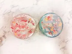 サンリオキャラクターズ キラキラBIG缶バッジ ハンギョドン