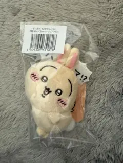 【新品】ちいかわ　うさぎ　うさぎだらけくじ　E賞　ハァ！？　ぬいぐるみバッジ