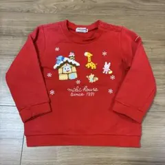 トレーナー【mikihouse】90 厚め
