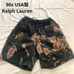 90s USA製Ralph Lauren TYLARタックチノショーツ リメイク
