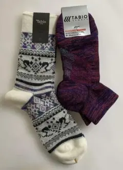 Tabio メンズ ソックス 2足セット 25-27cm