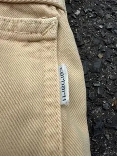 Carhartt カーハート ワークパンツ ベージュ メンズ 古着のサムネイル