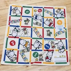 新品未使用 ポチャッコハンカチ サンリオ 1996年 平成レトロ 当時もの