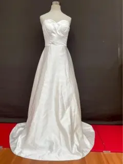 特別セール T-401-116中古ウエディングドレス☆ブルー&ホワイト系9TF 