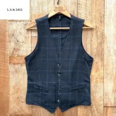 美品】LARDINI ラルディーニ ジレ ベスト 50 チャコールグレー - メルカリ