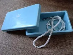 陶器製アンティーク小物入れ