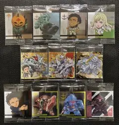 ガンダム　ウエハース　コンプ　全34種　mr ur シークレット ガンダム ウエハース 閃光のハサウェイ編 コンプ 全11種 ur