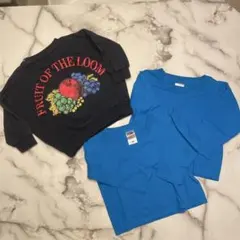 FRUIT OF THE LOOM トレーナーとTシャツセット