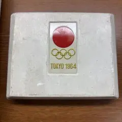 1964年　東京オリンピック 日本陸上競技後援会記念メダル　ケース付き