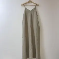 キャミソール ワンピース ベージュ