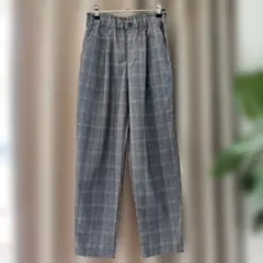 GU チェック　パンツ　150cm