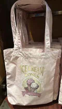 【トートバッグ】ディズニーランド アイスクリームコーン ミッキー