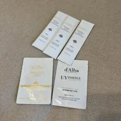 ダルバ　ウォータフル マイルド サンクリーム などサンプル5点セット