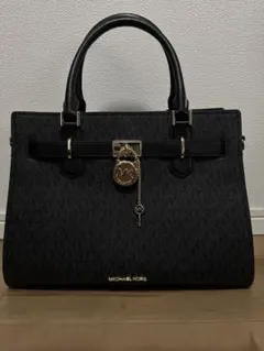 MICHAEL KORS マイケルコース サッチェル モノグラム ブラックのサムネイル