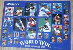 MIZUNO WORLD WIN プロ野球選手下敷きのサムネイル