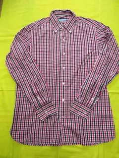 CAMICERIA THIENESE チェックシャツ ビームス 長袖 L ピンク