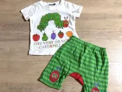 はらぺこあおむしセットアップ（90サイズ）